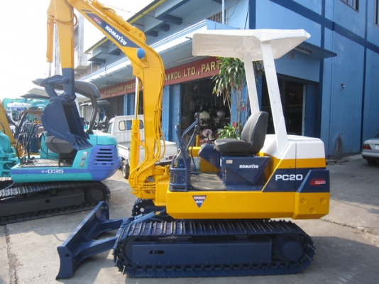 ขาย รถขุดเล็ก KOMATSU รุ่น PC20-6- แทร็กเหล็ก มือสองญี่ปุ่น ขาย รถขุดเล็ก KOMATSU รุ่น PC20-6- แทร็กเหล็ก มือสองญี่ปุ่น