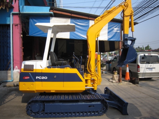 ขาย รถขุดเล็ก KOMATSU รุ่น PC20-6- แทร็กเหล็ก มือสองญี่ปุ่น