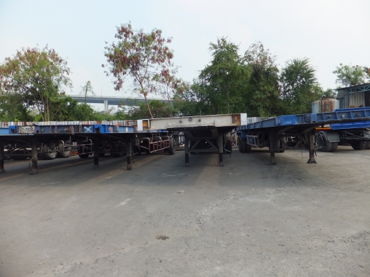 (ขายเหมา หรือแยกขาย)หางพื้นเรียบ2คาน ยาว12เมตรมี12 หาง