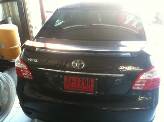 TOYOTA VIOS 1.5 G สีดำ ลีมีเตอร ท๊อปสุด ปี10 ขาย 580000