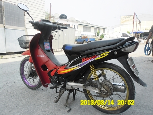 ขายด่วนเวฟ100รถบ้านเครื่องดีภาษีไม่ขาดเอกสารครบพร้อมใช้/โอน