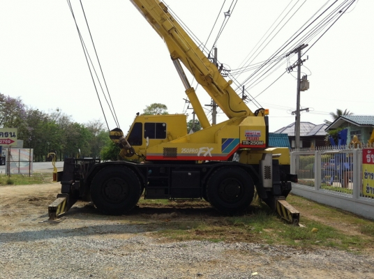 ขายเครน25ตัน 4ล้อ TADANO TR250M-5 ปี 94 พร้อมทะเบียน ขายเครน25ตัน 4ล้อ TADANO TR250M-5 ปี 94 พร้อมทะเบียน