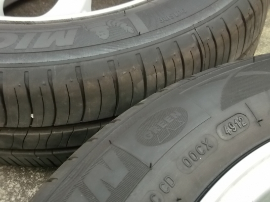 ล้อ14Amaze 4รู100 + ยาง Michelin 175/65/14 ปี12