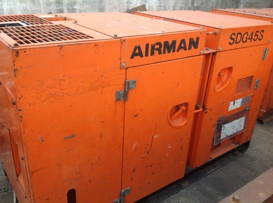 ขายเครื่องปั้นไฟฟ้า AIRMAN 45 KVA พร้อมใช้งานครับ
