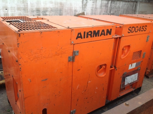 ขายเครื่องปั้นไฟฟ้า AIRMAN 45 KVA พร้อมใช้งานครับ
