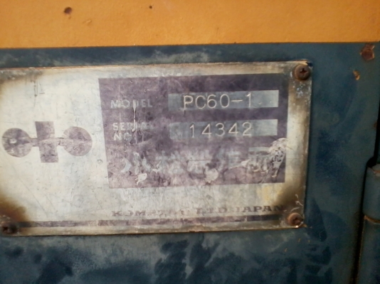ขายKOMATSU PC60-1 เก่านอก ##มีVDOให้ดูครับ