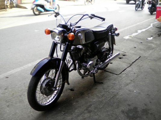 ขาย Suzuki K125 ตัวเก๋าพร้อมใช้ สีดำ มีทะเบียน..