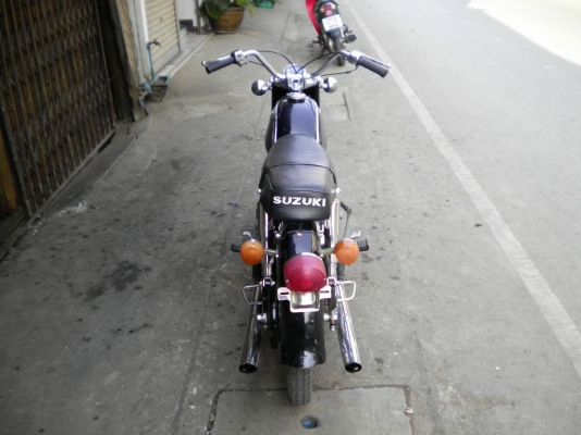 ขาย Suzuki K125 ตัวเก๋าพร้อมใช้ สีดำ มีทะเบียน..