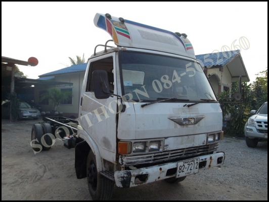 ขายด่วน รถบรรทุก 6 ล้อ HINO KM779  117 แรง (หัวคัซซีสภาพสวย) พร้อมใช้ ราคาสุดคุ้ม