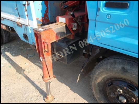 ขายด่วน รถบรรทุก 6 ล้อ TOYOTA DINA BU87 115 แรง พร้อมเครน UNIC 2 ตัน สภาพสวย พร้อมใช้งาน  ราคาสุดคุ้ม