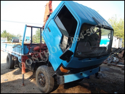 ขายด่วน รถบรรทุก 6 ล้อ TOYOTA DINA BU87 115 แรง พร้อมเครน UNIC 2 ตัน สภาพสวย พร้อมใช้งาน  ราคาสุดคุ้ม