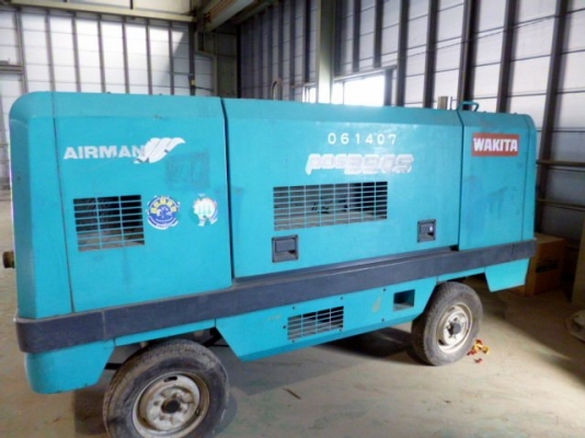 Airman PDS390S : เครื่องปั๊มลม 7บาร์ : 390cfm *มีล้อ โทร. 080-6565422 (หนิง)