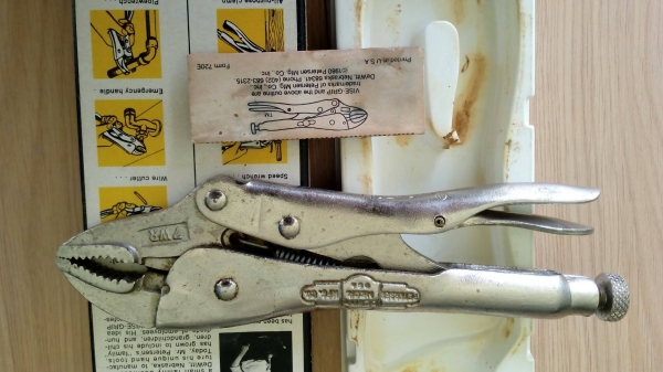 ขายคีมล็อคงานเก่า VISE GRIP 7CR MADE IN USA.
