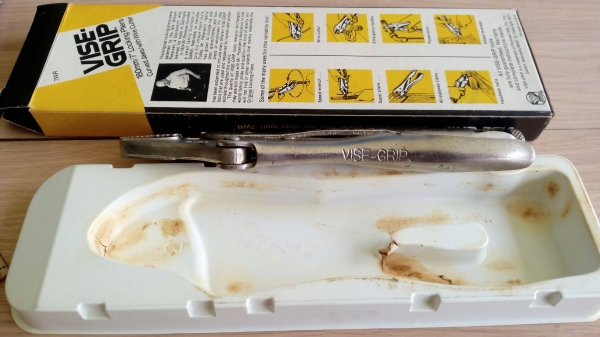 ขายคีมล็อคงานเก่า VISE GRIP 7CR MADE IN USA.