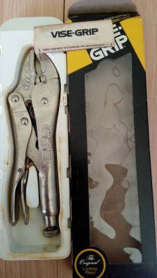 ขายคีมล็อคงานเก่า VISE GRIP 7CR MADE IN USA.