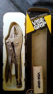 ขายคีมล็อคงานเก่า VISE GRIP 7CR MADE IN USA.