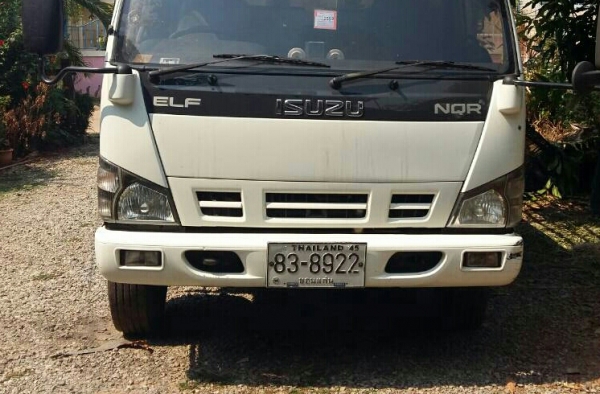 หกล้อ อีซูชุ NQR150ปี51ช่วงยาว5.50ม สภาพดีพร้อมใช้งาน ทะเบียนพร้อมโอน