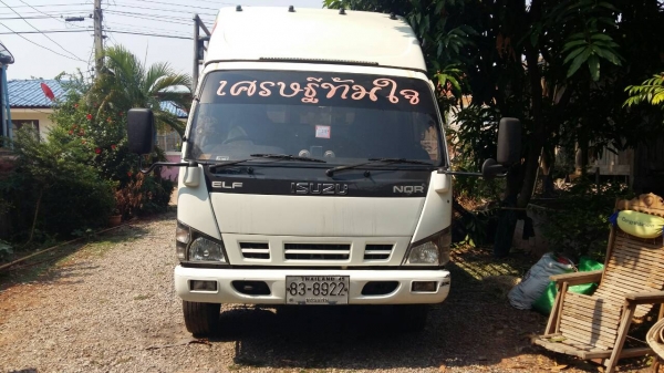 หกล้อ อีซูชุ NQR150ปี51ช่วงยาว5.50ม สภาพดีพร้อมใช้งาน ทะเบียนพร้อมโอน