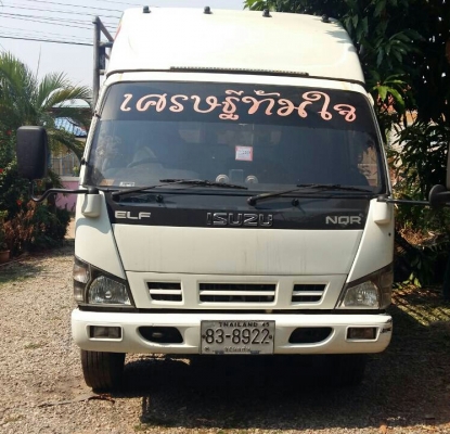 หกล้อ อีซูชุ NQR150ปี51ช่วงยาว5.50ม สภาพดีพร้อมใช้งาน ทะเบียนพร้อมโอน