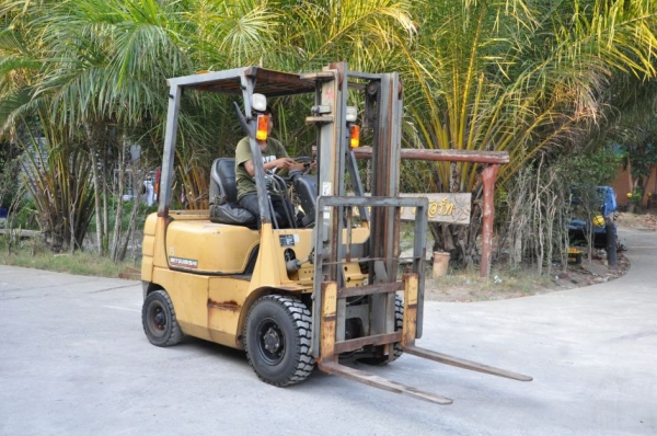 (ลดกระหน่ำ)ขายFORKLIFT MITSUBISHI FG15(1.5ตัน) เสา3เมตร สวยเดิมจากญี่ปุ่น ยังไม่เคยใช้ในไทย 99,000เท่านั้น!!