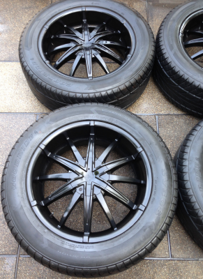 ล้อแท้ USA ขอบ20 พร้อมยาง 275 55 20 กลางปี12 ดอกเต็ม ใช้ยาว ราคาไม่แพง