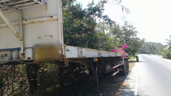 ขายหาง พื้นเรียบ สามมิต 3 เพลา. แท้  ปี 53.    สนใจติดต่อ  081 - 6079515