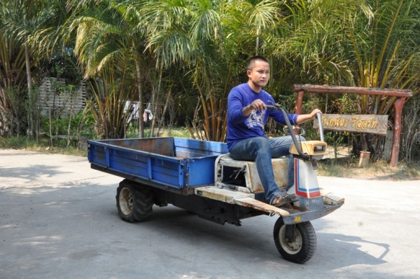 ขายรถiseki(8แรง) บรรทุกสินค้าการเกษตร&amp;ก่อสร้าง สภาพสวยเดิมจากญี่ปุ่นยังไม่เคยใช้งานในไทย 23,000บาท!!