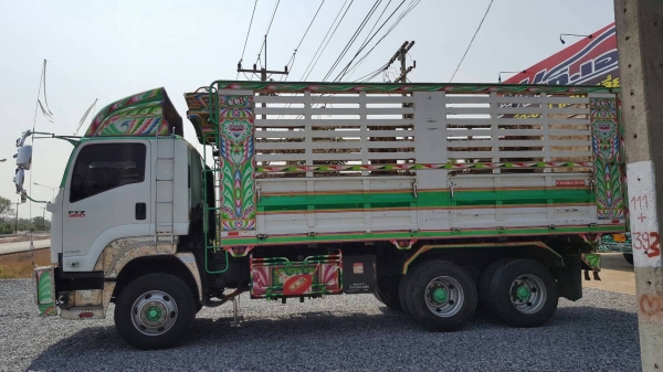 ขายรถพ่วง  22ล้อ  ISUZU  รุ่น  MPIFXSZ777  360ccราคา  2,950,000 บาท