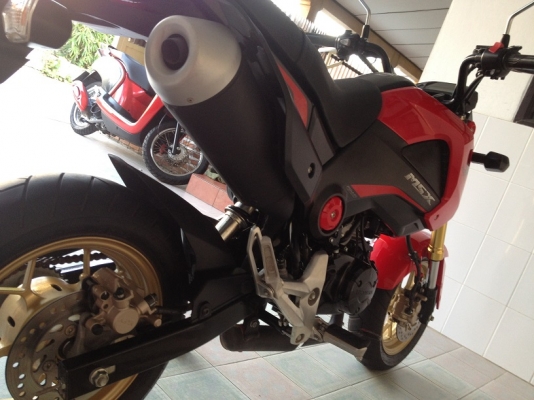 MSX โฉมล่าสุด ลายใหม่ วิ่ง7000 รถ9เดือน ปี58 (ของแถม 4 รายการ)