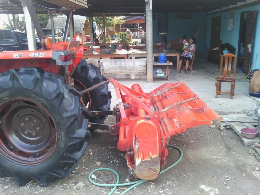 คูโบต้าL4508ใบมีดโรตารีผานอุปกรณ์ครบ3อย่างไปเลยคับ