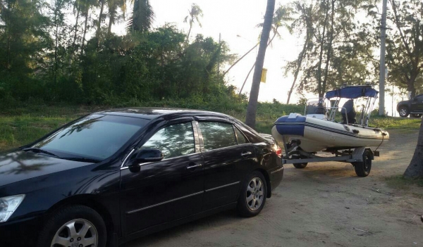 ขายเรือยางท้องไฟเบอร์ 360