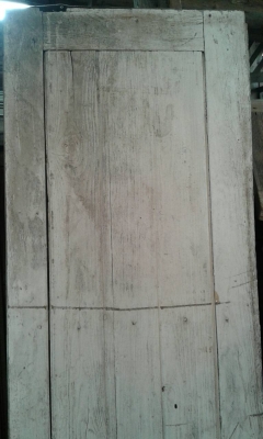 บานประตูไม้สักเก่าไม้แผ่นเดียว