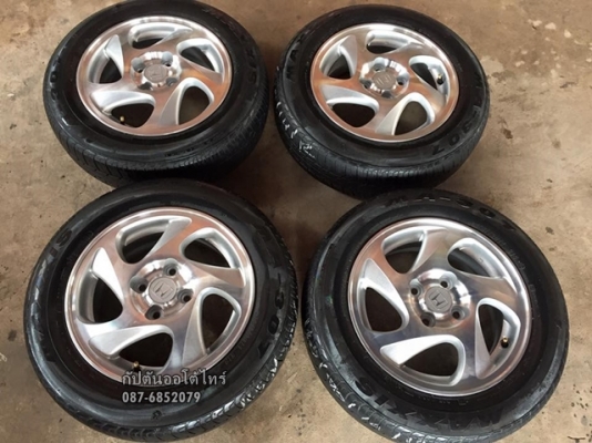 ล้อเดิม Honda ขอบ14 พร้อมยาง 165/70R14