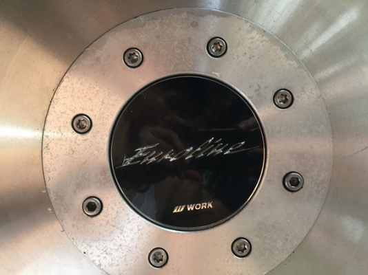 ล้อแม็ก W work EuroLine made in japan 18 นิ้ว หน้ากว้าง 8.5 หลัง 9.5 พร้อมยางดอกสวยๆ