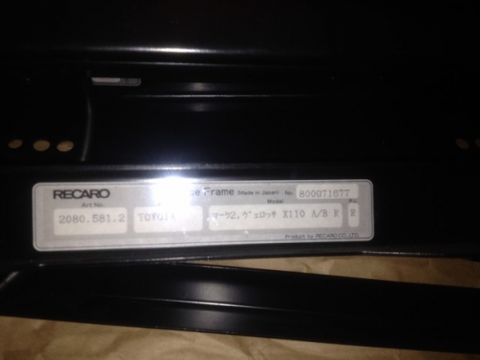 RECARO SR7 เเท้เเดงสดๆสภาพสวยเหมือนใหม่ไม่ขาดไม่ยุบพร้องรางเเท้เก่าญีปุ่น