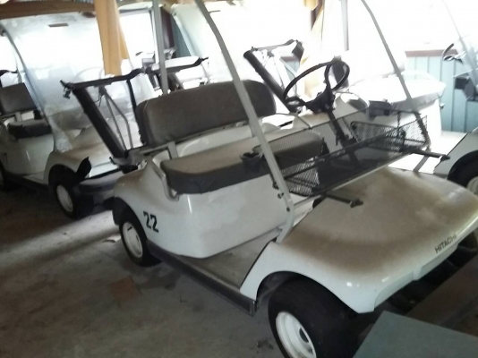 ขายรถกอล์ฟ HITACHI เครื่องยนต์