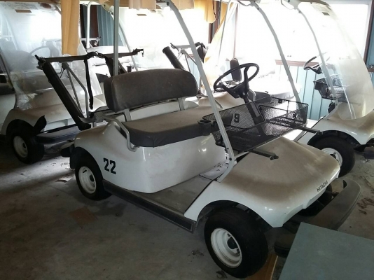 ขายรถกอล์ฟ HITACHI เครื่องยนต์