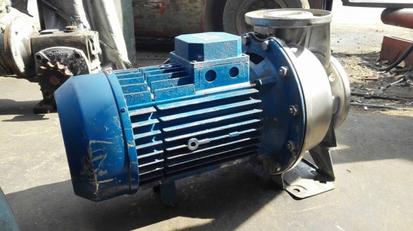 ** ขอบคุณผู้ซื้อ&amp;พี่เสือ ** ปั้มน้ำหอยโข่งหัวสแตนเลส EBARA Made in ITALY 10 HP 380V เข้า 2.5"- 2" สภาพเดิมๆสีเดิมๆวิ่งเงียบพร้อมเทส!!