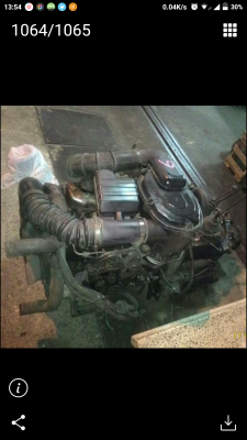 เครื่องจิ๊ปทหารรุ่นกันน้ำ 4dr6 turbo  ป้ายฟ้า หายาก ครบๆๆ