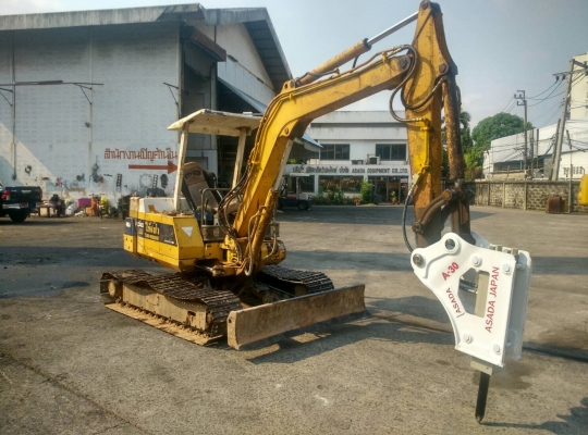 หัวเจาะใหม่ ASADA รุ่น A-30 แท้ๆจากญี่ปุ่น ติดตั้งกับ pc40-5 ราคาโรงงาน โทร.02-9409240-4