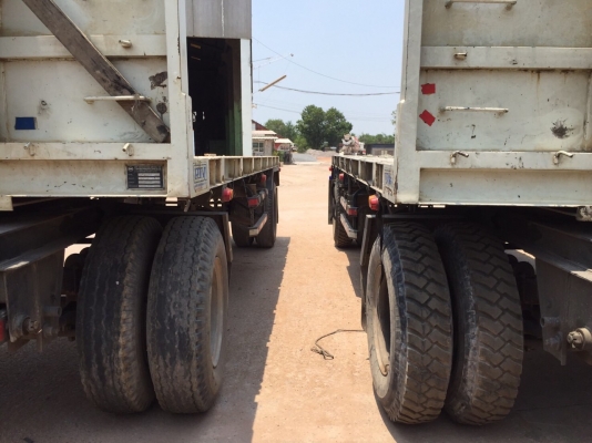 18ล้อแม่-ลูก 260แรง ปี54ซีรี่500... HINNO FM8J..ก๊าซNGV...ลูก2คาน..สามมิตร