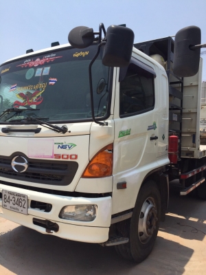 18ล้อแม่-ลูก 260แรง ปี54ซีรี่500... HINNO FM8J..ก๊าซNGV...ลูก2คาน..สามมิตร