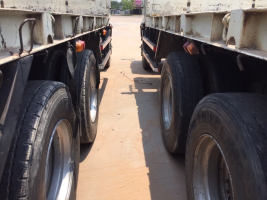 18ล้อแม่-ลูก 260แรง ปี54ซีรี่500... HINNO FM8J..ก๊าซNGV...ลูก2คาน..สามมิตร