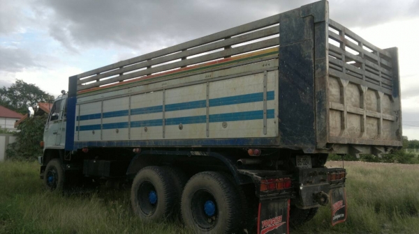 ขายรถบรรทุกดัมพ์ ISUZU FXZ23NFY เครื่อง 6SD1-240 แรง 2 เพลา กระบะดัมพ์มิเนียม ปี 36 ทะเบียนพร้อม