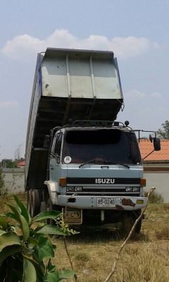 ขายรถบรรทุกดัมพ์ ISUZU FXZ23NFY เครื่อง 6SD1-240 แรง 2 เพลา กระบะดัมพ์มิเนียม ปี 36 ทะเบียนพร้อม