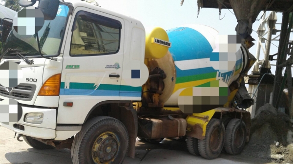 มี6คันสวยๆ..10ล้อโม่ปูน330แรง..HINO FM1AKKM-12002 เครื่อง A09C-TE12008