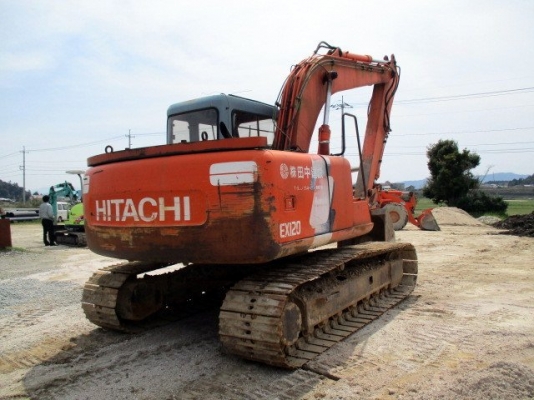 Hitachi EX120-3 เก่าญี่ปุ่น อาร์มพิเศษ