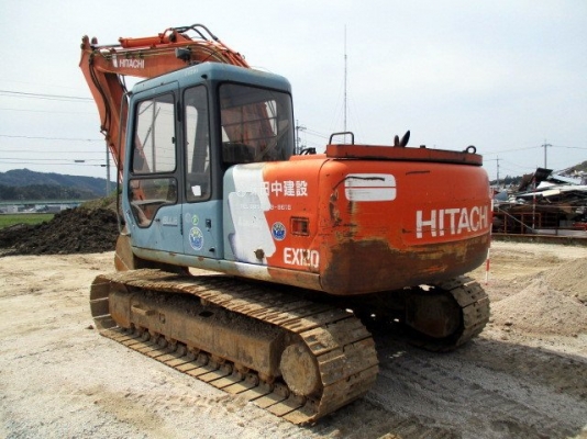 Hitachi EX120-3 เก่าญี่ปุ่น อาร์มพิเศษ