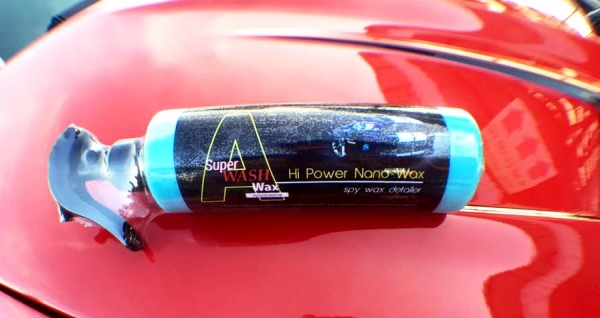 waxเคลือบสีรถสุดเฟี้ยวในขณะนี้ HI POWER SUPER NANO WAX