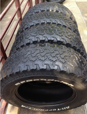 ยาง All BF Goodrich 265 65 17 ปี11 พร้อมใช้งาน ราคาไม่แพง
